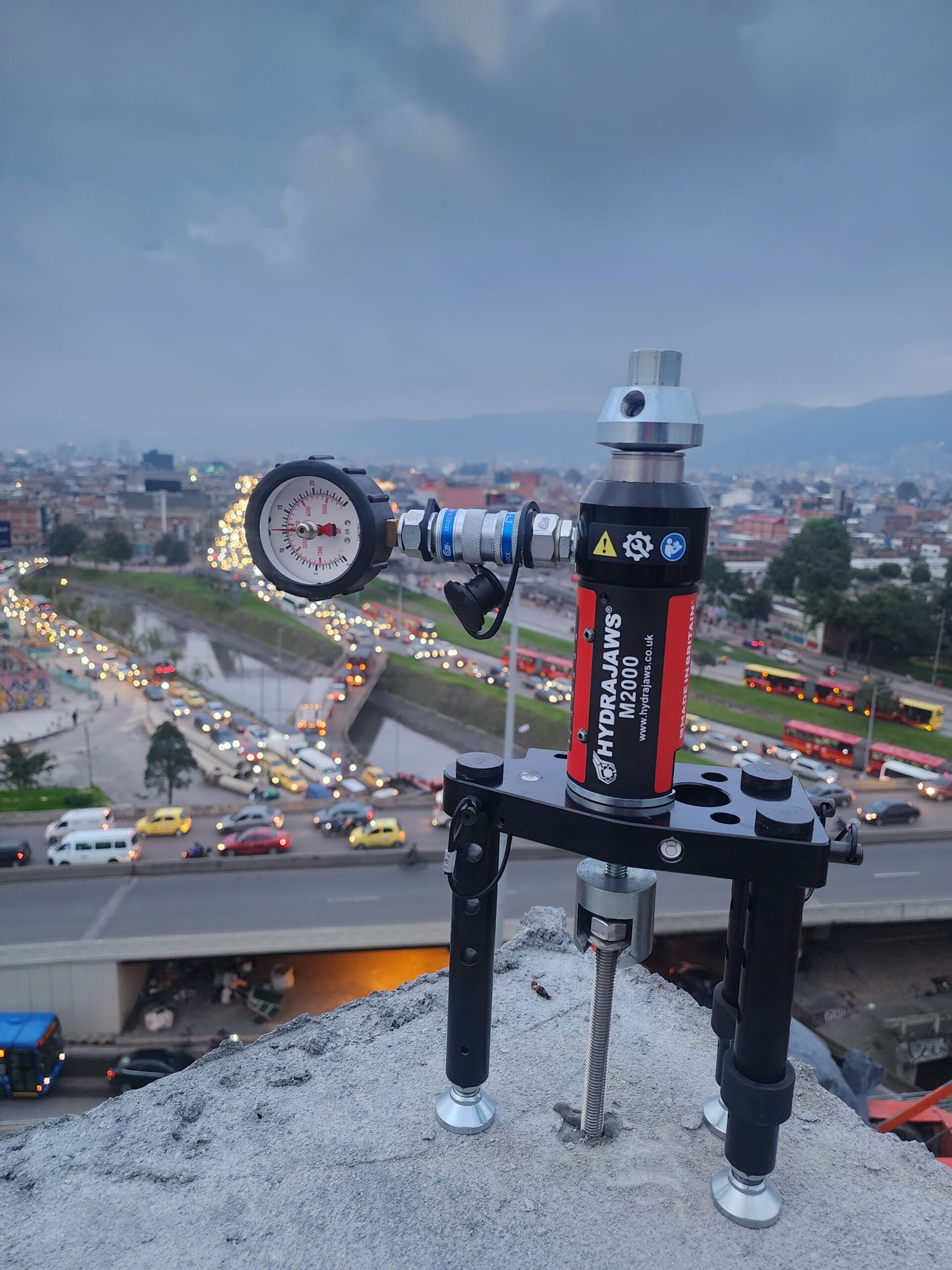 extractometro dinamometro tester de anclaje